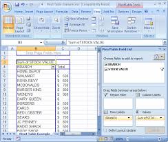 Ms Excel 2007 Hide Zero Value Lines Within A Pivot Table