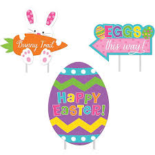 Check spelling or type a new query. Happy Easter Yard Stakes 3ct Party City