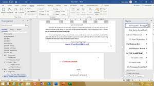 Pengertian tesis, jenis, ciri dan fungsi. Tutorial Template Microsoft Word Tesis Gaya Ukm Youtube