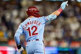 Kyle Schwarber breaks through with two homers to help Phillies force Game 4
