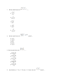 Maybe you would like to learn more about one of these? Soal Pretest Dan Postest Materi Eksponen Jawabanku Id