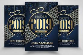 Happy New Year Flyer Templates By Business Flyers Flyer Template Blog Stock Photos Flyer