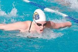 Dolphin swim teams sweep five-team meet