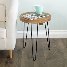 Jadon Old Elm Wood End Table Wood End Tables End Tables Side Table