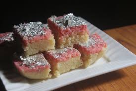 Double Decker Malai Coconut Barfi Recipe Easy Diwali Recipes Recipe Coconut Barfi Recipe Diwali Sweets Recipe Diwali Food