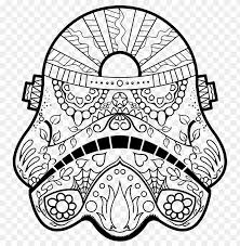 Photos of the dia de los muertos coloring pages. Dia De Los Muertos Skull Coloring Pages Colored Png Image With Transparent Background Toppng