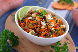 Thanksgiving lets you go the extra mile with the supporting characters, so much so that, for many, they somehow end up becoming the stars. Roasted Sweet Potato Noodle Salad Mind Over Munch