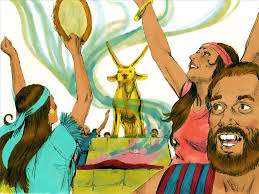 FreeBibleimages :: Moses and the Golden Calf :: Moses and the ...