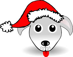 ▪ 22 black outline ▪ 22 two tone ▪ how to draw a dog for kids, step by step, drawing guide, by dawn. Funny Dog Face Grey Cartoon With Santa Claus Hat 102913 Free Svg Download 4 Vector