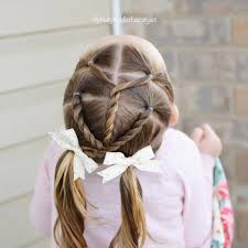 Darling And Cute Hairstyle Idea For A Toddler Girl White Girl Hair Styles Toddler Hairstyles Girl Kids Hairstyles