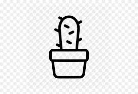 Cactus pots, cactus clipart, watercolor clipart, flower pots, digital clip art, plant pot, hand painted, printable, commercial use d e t a i l s from. Cactus Plant Pot Succulent Icon Cactus Black And White Clipart Stunning Free Transparent Png Clipart Images Free Download