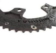 Carbon-Ti X-Carboring EVO Carbon Chainring (outer) 54T DA9200 4x110BCD