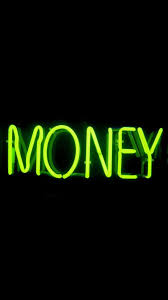 Money Green Neon Sign Wallpaper Neon Quotes Wallpaper Iphone Neon Iphone Wallpaper Green