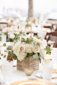 Romantic Champagne And Ivory South Tampa Waterfront Wedding Westshore Yacht Club Flower Centerpieces Wedding Wedding Floral Centerpieces Wedding Reception Table Decorations