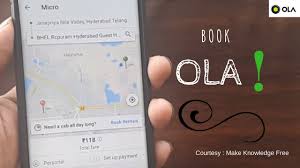 How To Book Ola Cab Ola Cab Kaise Book Kare Ola Cab Booking Please Share It Everywhere Youtube