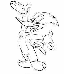 See the whole set of printables here: Woody Woodpecker Cartoons Printable Coloring Pages