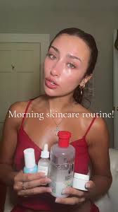 Morning Skincare Routine for Glowy Skin