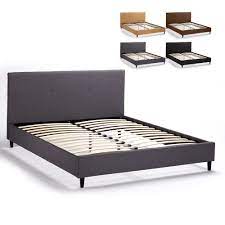 Disponibili in vari materiali come il pile classico o la più gettonata microfibra: Lausanne King Letto Matrimoniale 2 Piazze Tessuto Testiera 160x190
