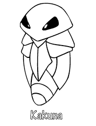 Pokemon Kakuna Coloring Pages Pokemon Coloring Pages Coloring Pages Pokemon