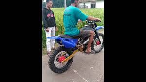 Salah satu contohnya adalah suzuki satria 120r modifikasi satria fu airbrush kontes. Trail Satria Modif Yz85 Youtube