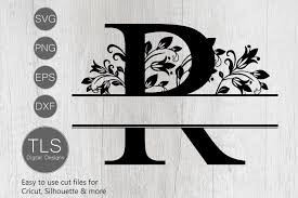Free christmas svg cookie making crew this free svg cutting file contains the following formats: Split Monogram Letter R Svg Letter R Monogram Svg 415185 Cut Files Design Bundles
