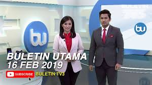 Buletin pagi (2019) ahad, 1 september. Buletin Utama 2019 Sabtu 16 Februari By Buletin Tv3