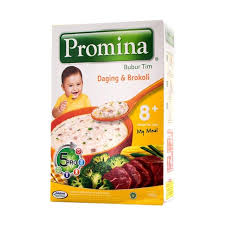 Nestlé cerelac bubur susu beras merah. Jual Promina Bubur Bayi Tim 8 Daging Brokoli Makanan Bayi 100 G Murah Mei 2021 Blibli