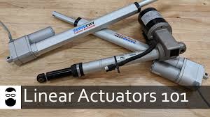 A linear actuator is a piece of mechanical equipment commonly used on industrial scale in brakes, stamping presses, and car jacks. Linear Actuators 101 Youtube