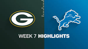 Green Bay Packers vs. Detroit Lions highlights | Week 7 - NFL.com