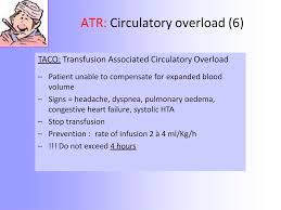 Image result for Transfusion Associated Circulatory Overload