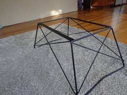 Mid Century Cats Cradle Coffee Table Base Raw Steel Base Only Mid Century Modern Coffee Table Coffee Table Coffee Table Base