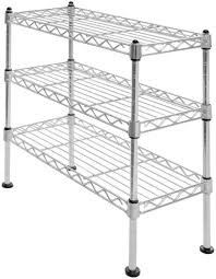 Unit consists of two towers connected by two expandable hanging rods. Buy Seville Classics Steel Wire Classics 3 Tier Ultrazinc Cabinet Organizer 17 5 W X 7 5 D X 18 5 H Online In Turkey B00cl91yia