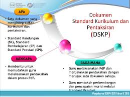 Dokumen standard kurikulum dan pentaksiran (dskp) untuk semua. Penyebaran Dokumen Standard Sekolah Rendah Dskp Kurikulum Standard Sekolah Rendah Kssr Tahun Ppt Download