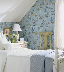 Le Papier Peint En 52 Photos Pleines D Idees Chambre A Coucher Papier Peint Deco Chambre Chambre Cottage