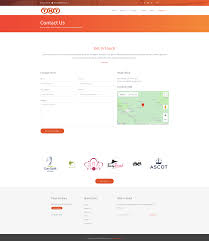 Contact Us Page Website Company Profile Location Map
