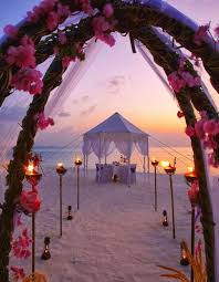 50 Stunning Beach Wedding Ideas Easide Coastal Weddings Arches Wedding Ceremony Wedding Decor Sunset Beach Weddings Romantic Beach Wedding Romantic Beach
