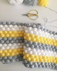 Rengarenk Popcorn Battaniye Yapimi Baby Knitting Patterns Tig Isi Sablonu Tig Desenleri