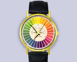 Vintage Hiler Color System Watch Color Chart Watch Leather