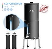 Gravity Filtration System Use Pure Activated Carbon Black Purification  Water Filter