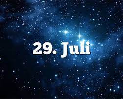 210th day of the year. 29 Juli Geburtstagshoroskop Sternzeichen 29 Juli
