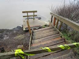 There S No Quick Fix For Yachats Bay Beach Stair Repairs Yachatsnews Com