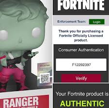 New listingnintendo switch fortnite wildcat bundle code + 2000 v bucks us version card only. The Qr Code On The Fortnite Funko Pop S Is Used Authenticate The Pop As An Official Fortnite Product Newtoynews Com Exclusive News For Pop Culture Toys And Releases