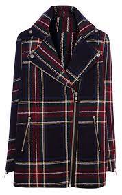 I like this outfit, casual and chic i love the combination of camel coat with leopard print! Print Coat New Products Woman Pull Bear Denmark Plaid Jacket Women Biker Coat Checkered Coat