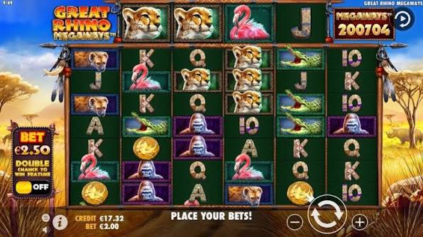 Great Rhino Megaways Slot | Play At Gala Casino