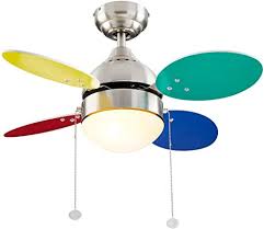 Save on brands you trust at lowe's®. Amazon Com Noma Led Ceiling Fan With Light 4 Reversible Multi Color Or White Blades Brushed Nickel Finish With Frosted Glass Light Shade 30 Inch Kitchen Dining
