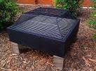 Hampton Bay Crossfire 2in. Steel Fire Pit with Cooking Grate