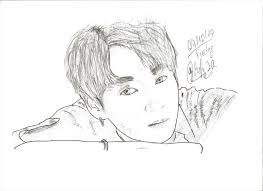 Arguments, cursing, and screaming are something that they had become used to but every fight always ends up the same way, in the bedroom. 2 Jeon Jungkook Portrait Drawing By Dilan Gocmen Artmajeur