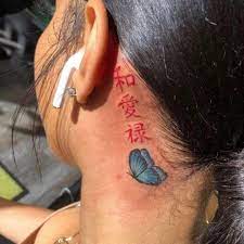 P0ppin Baddiezz On Instagram Tattoo Threadd If Viewing Follow P0ppin Baddi Neck Tattoos Women Girl Neck Tattoos Small Neck Tattoos