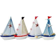 Unique wall art, furniture and home accents at affordable prices. Waroom Home Decorative Wooden Sailboat Model 4 Pack Handmade Vintage Nautical Decor Sailing Boat Decoration Wooden Display Sailboat 5 75 H Sail Boat Set Of 4 Buy Online In Cook Islands At Cook Desertcart Com Productid