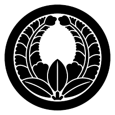 丸に上がり藤】のフリー画像(背景透過)とベクター素材(eps)｜家紋epsフリー素材の発光大王堂